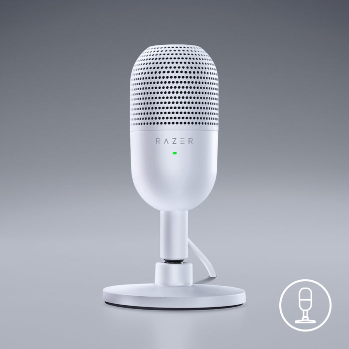 Razer Seiren V3 Mini Streaming Microphone | Tap-to-mute Sensor | Adjustable Shock Mount | Plug and Play | Supercardioid