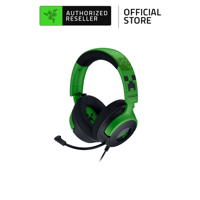 Razer Kraken V4 X Minecraft Edition | Wired Gaming Headset