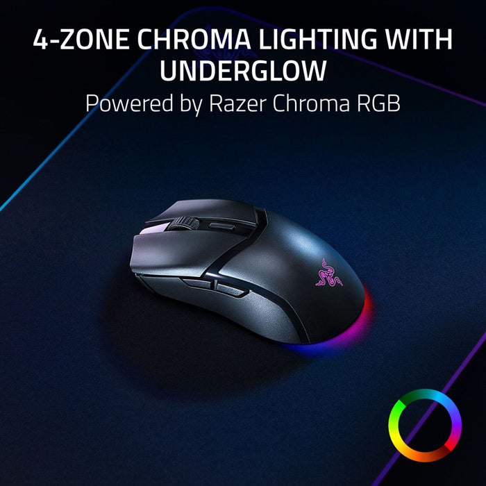 Razer Cobra HyperSpeed | Wireless Gaming Mouse | Underglow | Razer Focus X 26K Optical Sensor