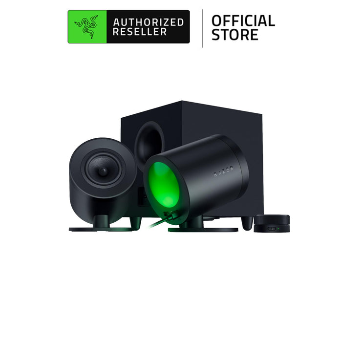 Razer Nommo V2 Pro - Full-Range 2.1 PC Gaming Speakers with Wireless Subwoofer