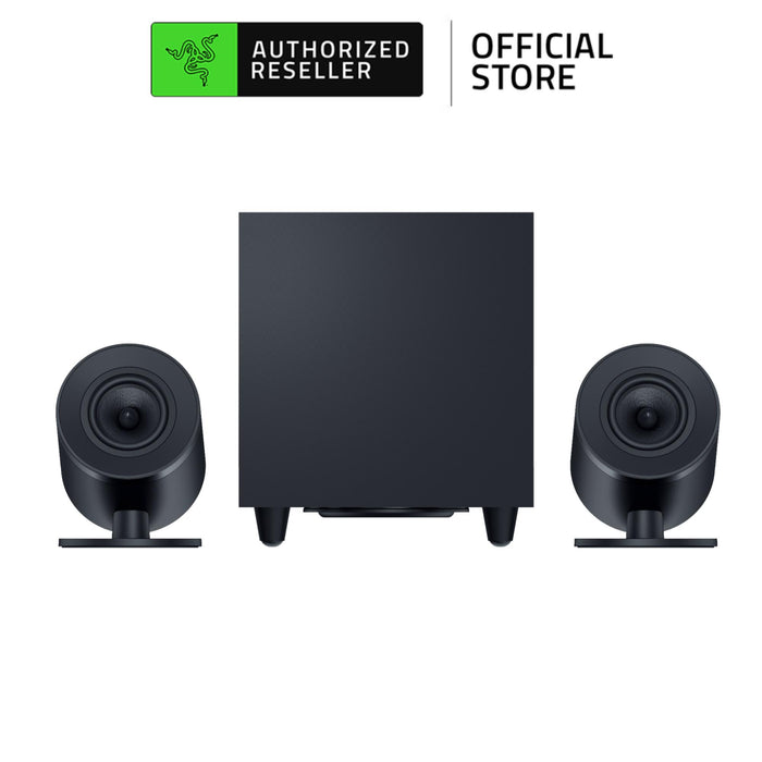 Razer Nommo V2 Pro - Full-Range 2.1 PC Gaming Speakers with Wireless Subwoofer