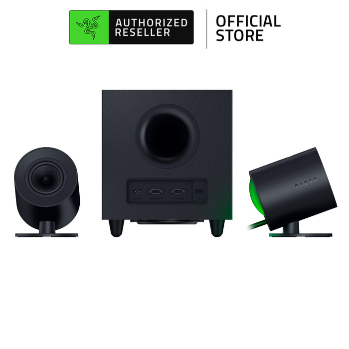 Razer Nommo V2 - Full-Range 2.1 PC Gaming Speakers with Wired Subwoofer
