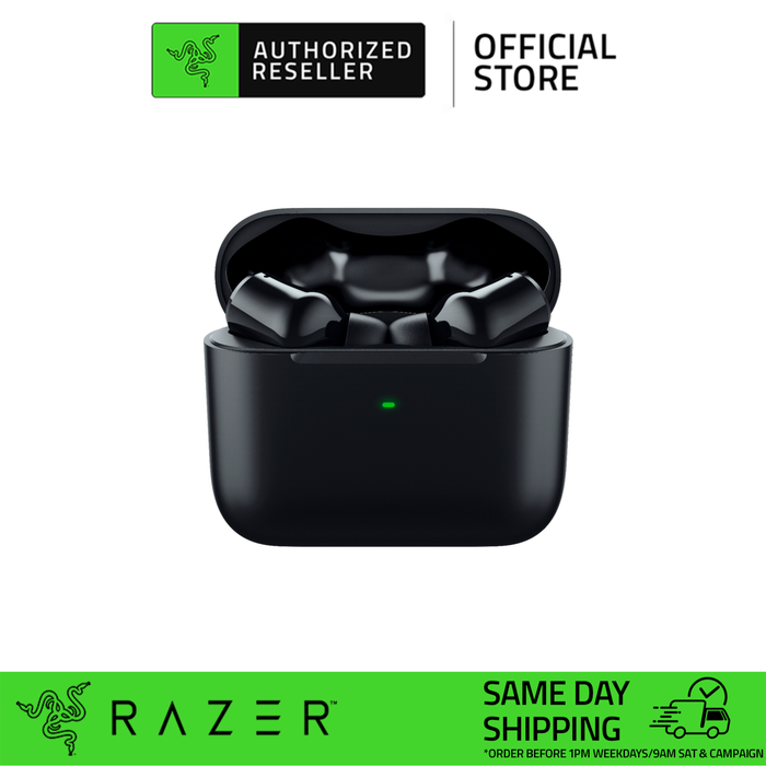 Razer Hammerhead Pro HyperSpeed True Wireless Gaming Earbuds with Razer™ HyperSpeed Wireless, Razer Chroma™ RGB, and Bluetooth 5.3