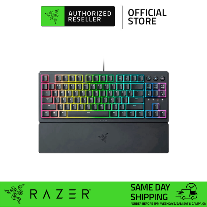 Razer Ornata V3 Tenkeyless - Low-profile RGB Tenkeyless Mecha-membrane RGB Keyboard