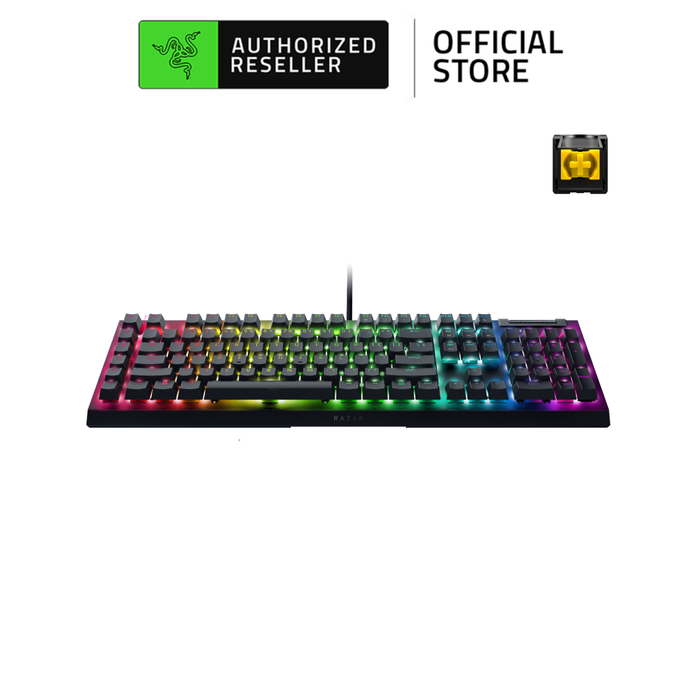 Razer BlackWidow V4 X - Mechanical Gaming Keyboard with Razer Chroma™ RGB