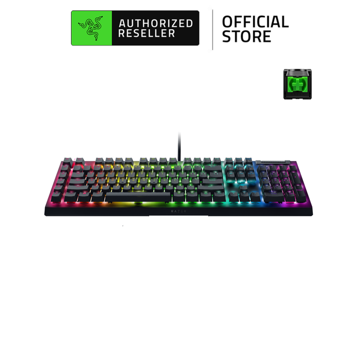 Razer BlackWidow V4 X - Mechanical Gaming Keyboard with Razer Chroma™ RGB