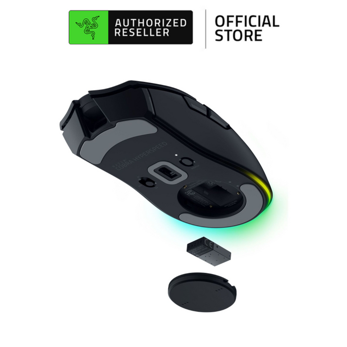 Razer Cobra HyperSpeed | Wireless Gaming Mouse | Underglow | Razer Focus X 26K Optical Sensor