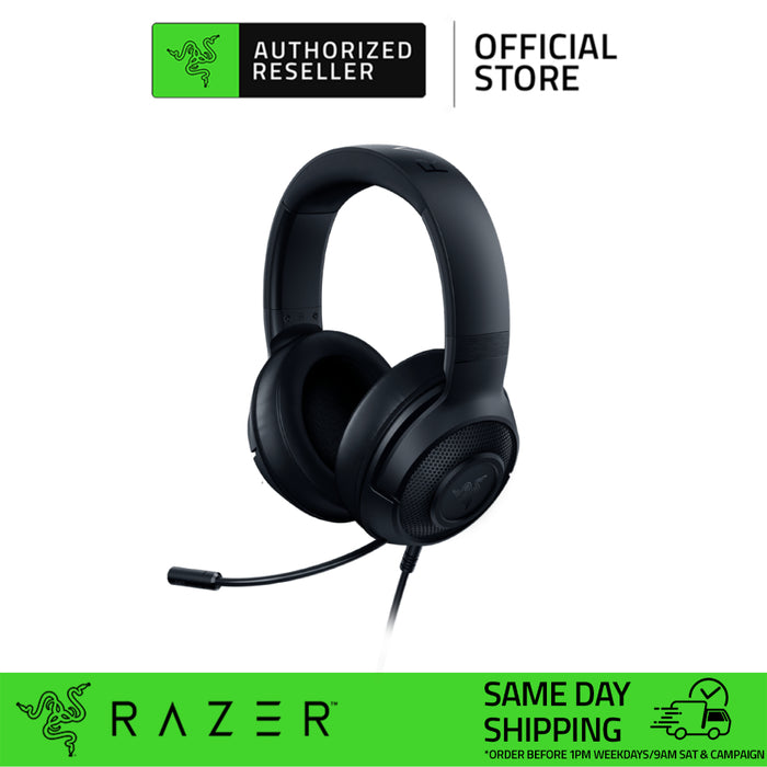 Razer Kraken X Lite Wired Console Gaming Headset | Ultra Light | Analog 3.5mm | Cross Platform | Ergonomic | Over Ear