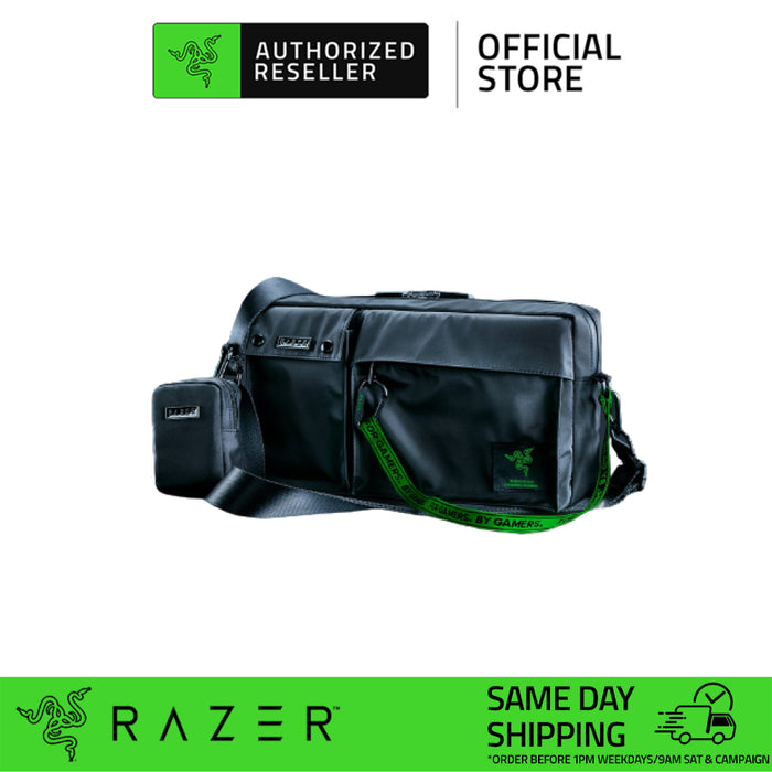 Razer Xanthus Water Repellent Nylon Crossbody Bag