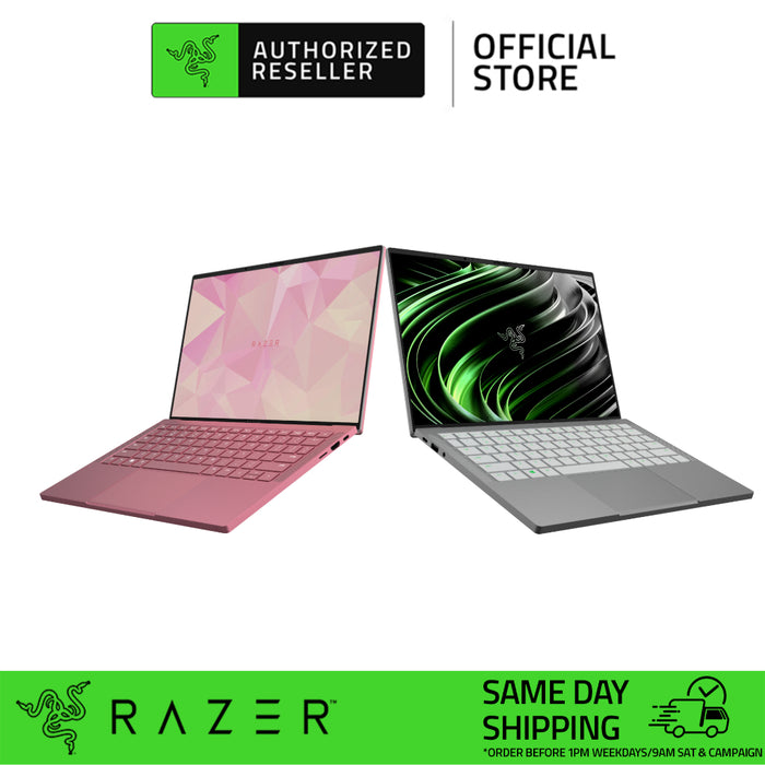 Razer Book 13.4" Win-11 TAIWAN Packaging (UHD-60Hz/Intel Iris Xe/Mercury OR FHD-60Hz/Intel Iris Xe/Quartz)