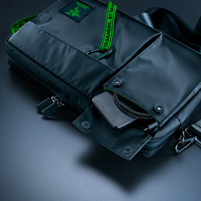 Razer Xanthus Water Repellent Nylon Crossbody Bag