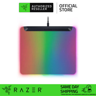 Razer Firefly V2 Pro Gaming Mouse Mat | Micro-textured | Anti-Slip | Fully Illuminated RGB | Detachable USB Type C Cable