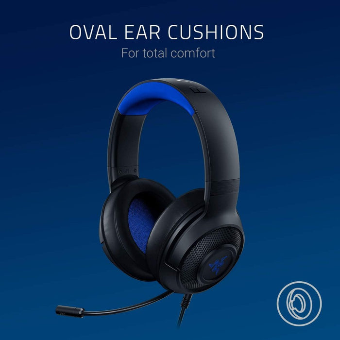 Razer Kraken X Lite Wired Console Gaming Headset | Ultra Light | Analog 3.5mm | Cross Platform | Ergonomic | Over Ear