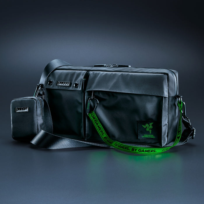 Razer Xanthus Water Repellent Nylon Crossbody Bag