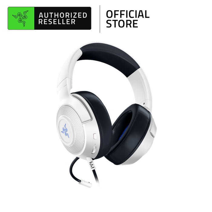 Razer Kraken X for PlayStation Wired Console Gaming Headset - White