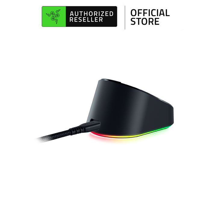 Mouse Dock Pro + Wireless Charging Puck Bundle - Wireless Mouse Charging Dock with Integrated 4KHz Transceiver