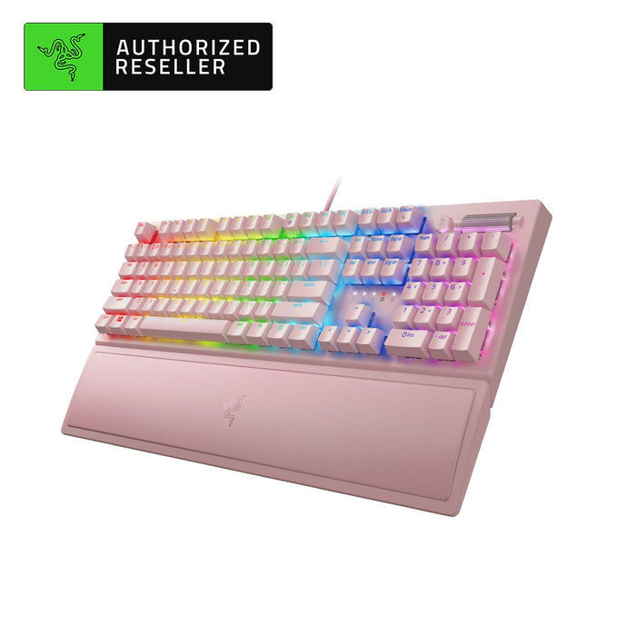 Razer BlackWidow V3 Quartz Mechanical Gaming Keyboard with Razer Chroma RGB