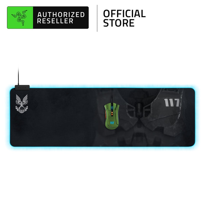 Razer Goliathus Extended Chroma - Halo Infinite Oversized Soft Gaming Mouse Mat Powered by Razer Chroma