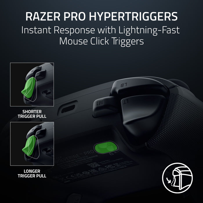 Razer Wolverine V3 Pro HyperSpeed Wireless Pro Gaming Controller for Xbox Chroma Light