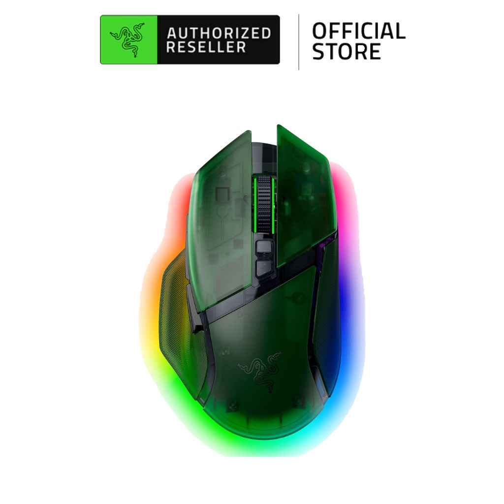 Razer Basilisk V3 Pro 35K Phantom Green Edition — Razer Flagship Store