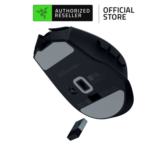 Basilisk Mobile | HyperSpeed Wireless | HyperScroll Tilt Wheel | 18K Optical Sensor | 180hrs Battery Life