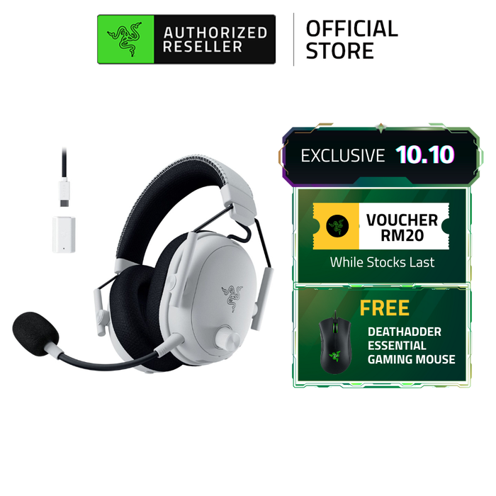 BlackShark V3 Pro | Wireless | Triforce Bio-Cellulose 50mm Drivers Gen-2 | Hybrid ANC | HyperClear Mic