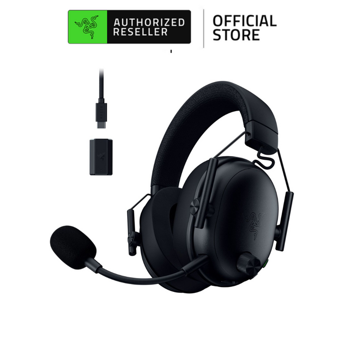 Razer BlackShark V3 | Wireless | Triforce Titanium 50mm Drivers Gen-2 | HyperClear Mic | THX Spatial Audio