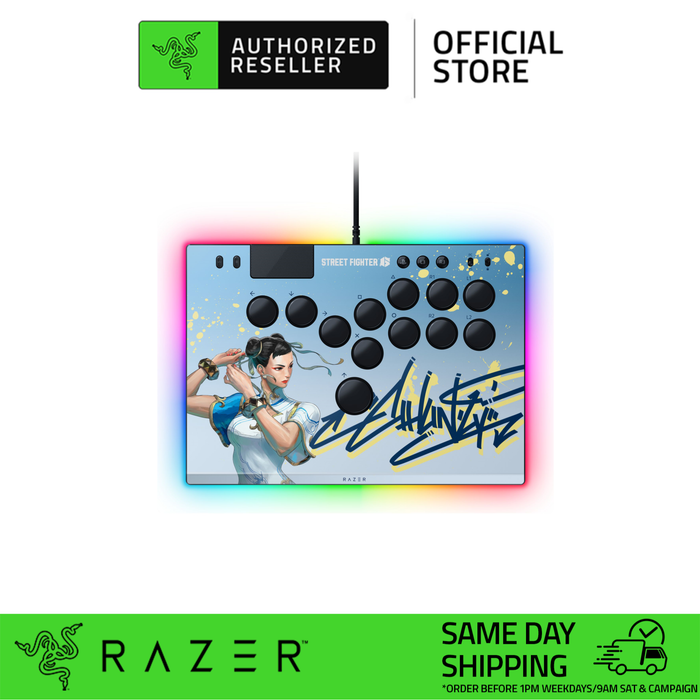 Razer Kitsune - All-Button Optical Arcade Controller for PS5 and PC  (Precise Quad Movement Button Layout, Razer Low-profile Linear Optical  Switches