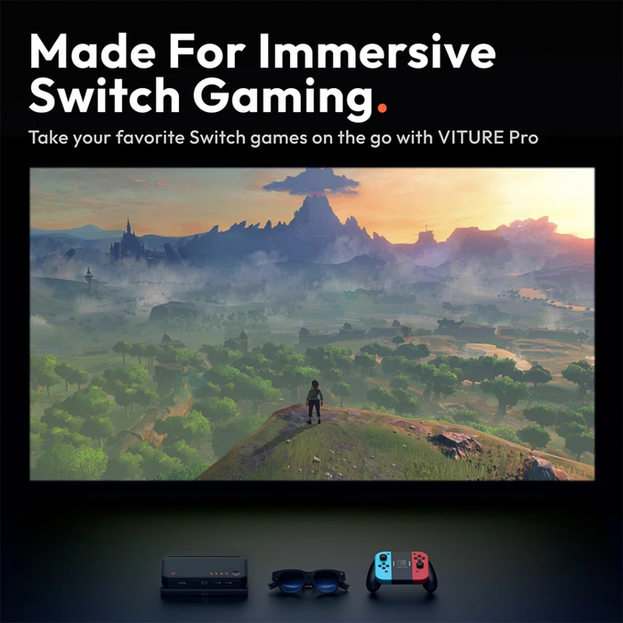 VITURE Luma Ultra + Pro Mobile Dock Bundle | Compatible with Switch 1 & 2, Console devices & PC