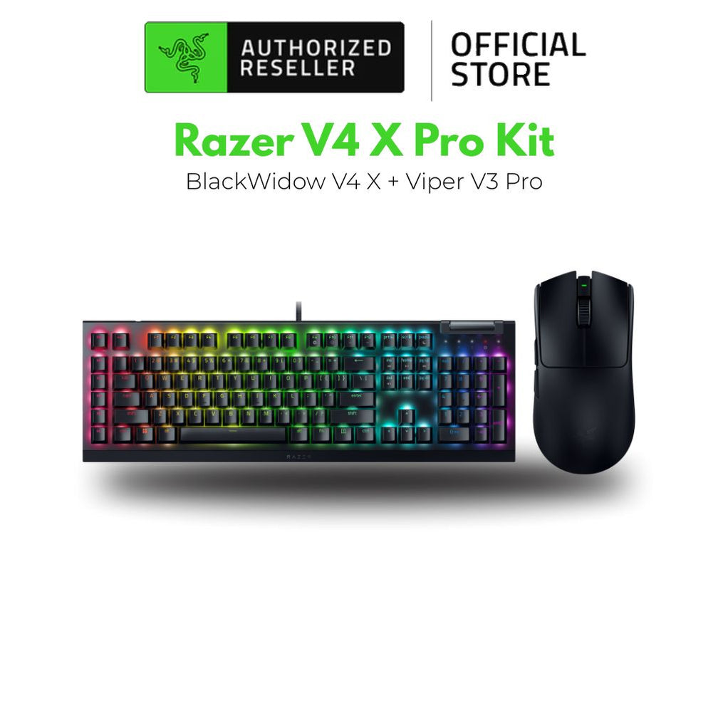 Kit Razer Compensa Razer V4 X Pro Kit - BlackWidow V4 X + Viper V3 Pro — Razer Flagship Store