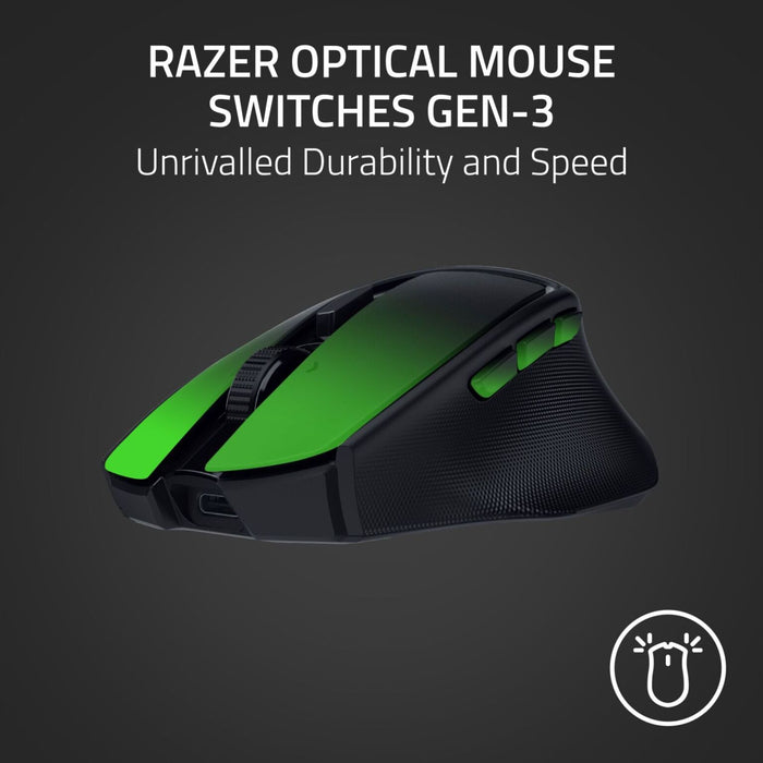 Basilisk Mobile | HyperSpeed Wireless | HyperScroll Tilt Wheel | 18K Optical Sensor | 180hrs Battery Life
