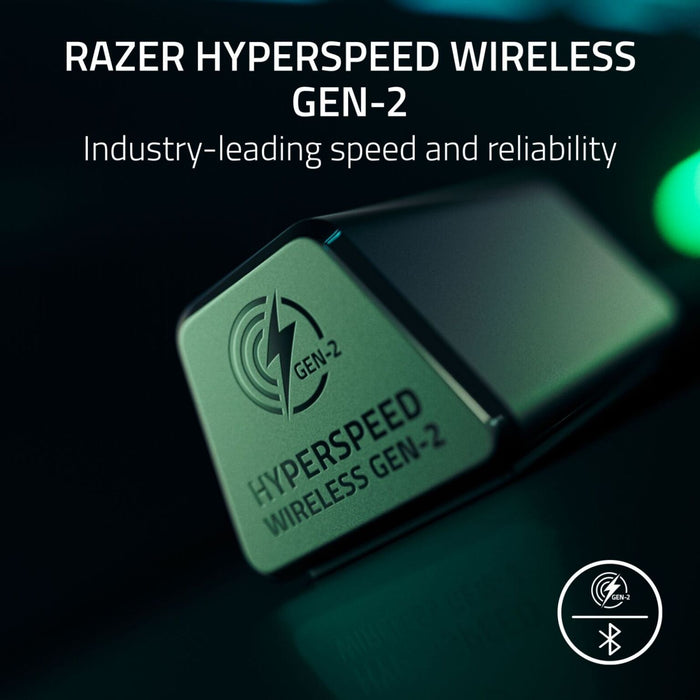 Razer BlackShark V3 | Wireless | Triforce Titanium 50mm Drivers Gen-2 | HyperClear Mic | THX Spatial Audio