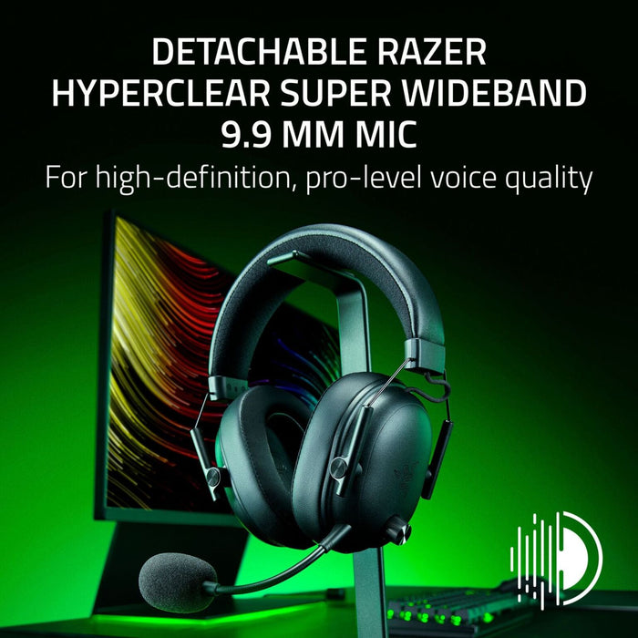 Razer BlackShark V3 | Wireless | Triforce Titanium 50mm Drivers Gen-2 | HyperClear Mic | THX Spatial Audio