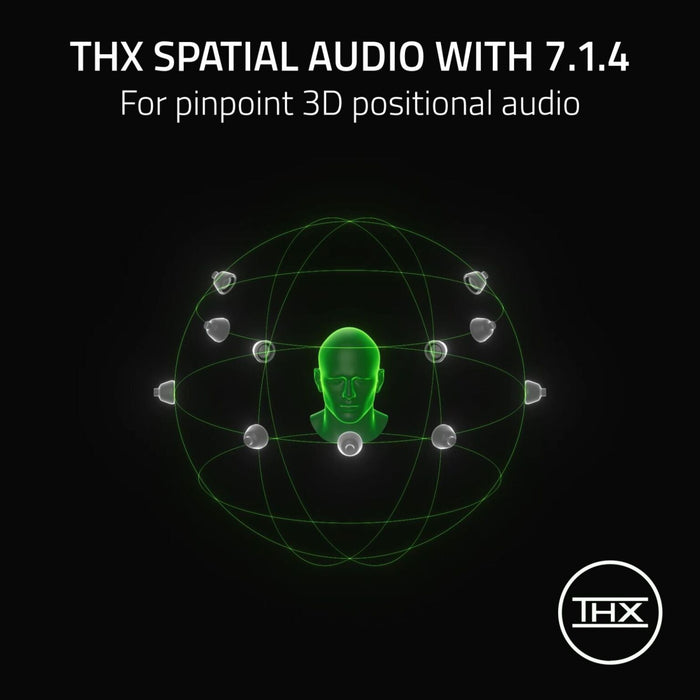 Razer BlackShark V3 | Wireless | Triforce Titanium 50mm Drivers Gen-2 | HyperClear Mic | THX Spatial Audio
