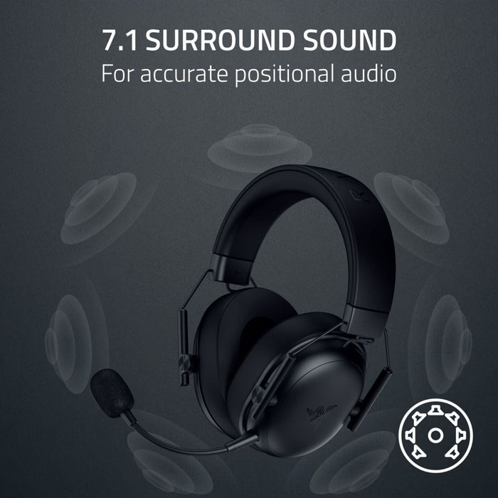 BlackShark V3 X HyperSpeed | Wireless | Triforce 50mm Drivers Gen-2 | HyperClear Mic | 270g Ultra-Lightweight