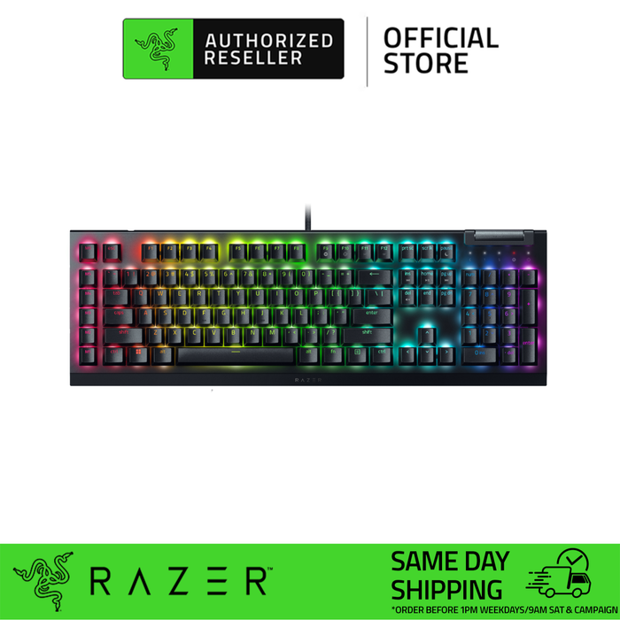 Razer BlackWidow V4 X - Mechanical Gaming Keyboard with Razer Chroma™ RGB