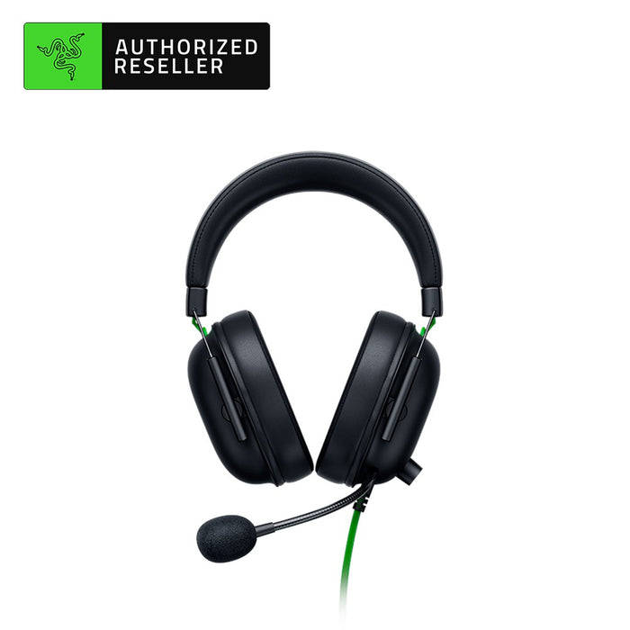 Razer BlackShark V2 X Multi-Platform Wired E-Sports Headset (Black/Green/White)
