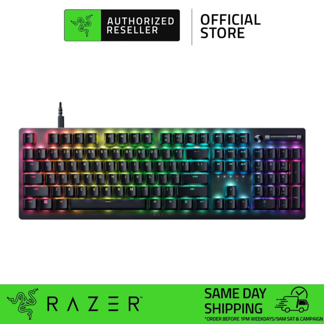 Razer DeathStalker V2 Linear Red Switch / Clicky Purple Switch