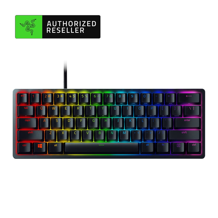Razer Huntsman Mini - 60% Gaming Keyboard with Razer (Linear/Clicky Optical Switch)