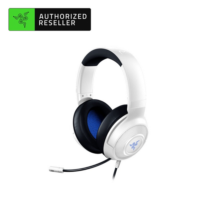 Razer Kraken X for PlayStation Wired Console Gaming Headset - White