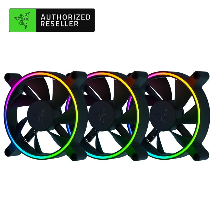 Razer Kunai Chroma - Performance aRGB Fans (120mm/140mm - 1 Fan/3