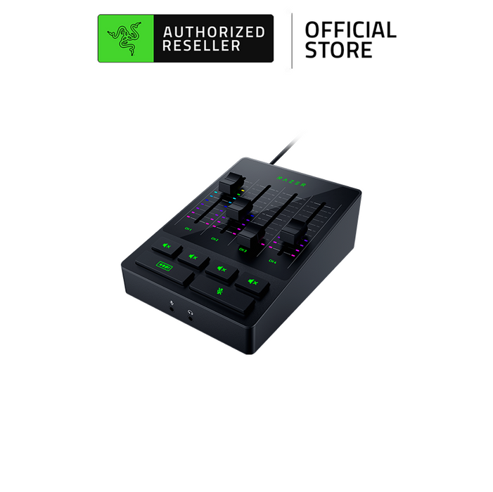 Razer Audio Mixer - All-in-one Digital Mixer for Broadcasting and Streaming