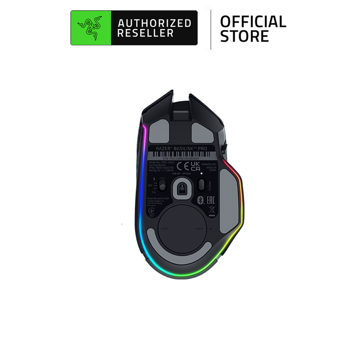 Razer Basilisk V3 Pro - Customizable Wireless Gaming Mouse with Razer HyperScroll Tilt Wheel