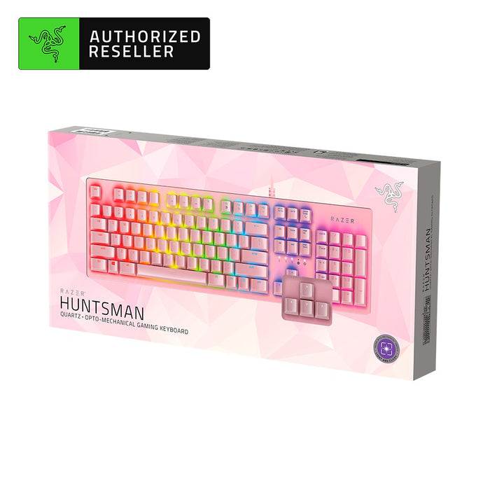 Razer Huntsman Opto Mechanical Switch Gaming Keyboard - Quartz