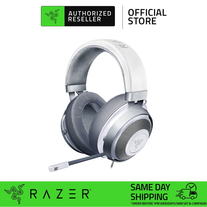 Razer Kraken Mercury Multi-Platform Competitive 7.1 Surround Sound Wired Gaming Headset