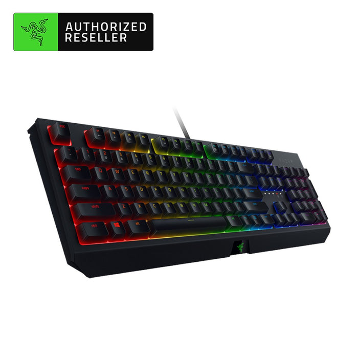 Razer Blackwidow Gaming Keyboard with Razer Green Mechanical Switches